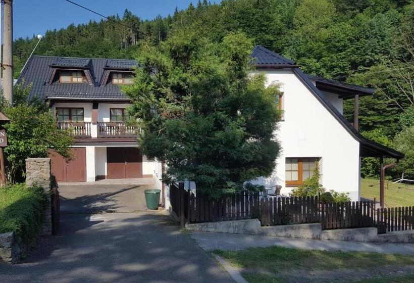 חדר סטנדרד יחיד חדר אמבטיה משותף, Penzion Beskyd