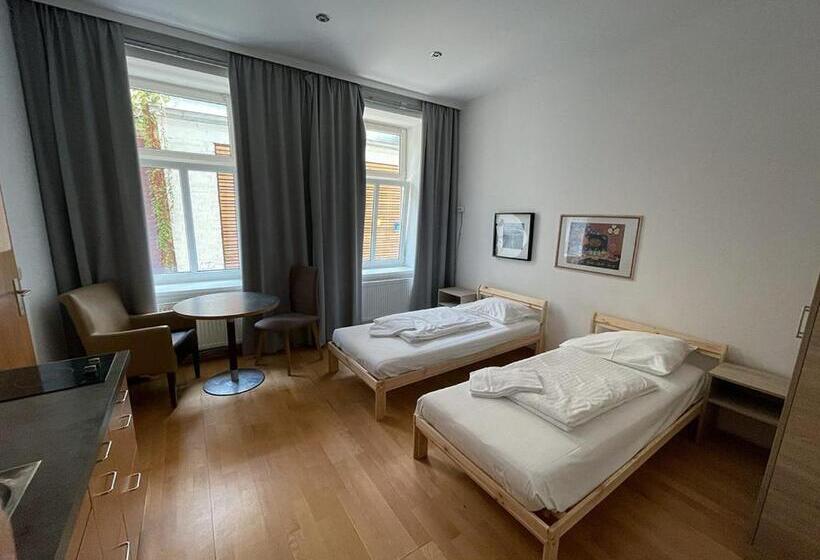 آپارتمان 1 خوابه با بالکن, Metro Apartments Vienna