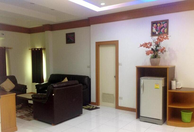 침실 1개 테라스 아파트, Parada Place