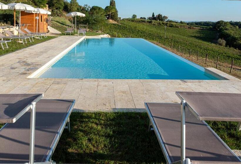 اتاق استاندارد, Chianti B&b Design Infinity Pool Shared