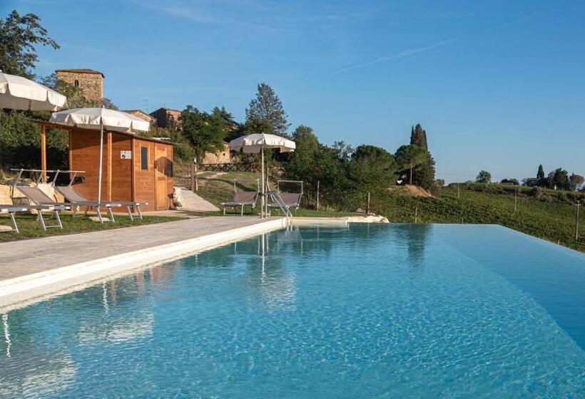 اتاق استاندارد, Chianti B&b Design Infinity Pool Shared