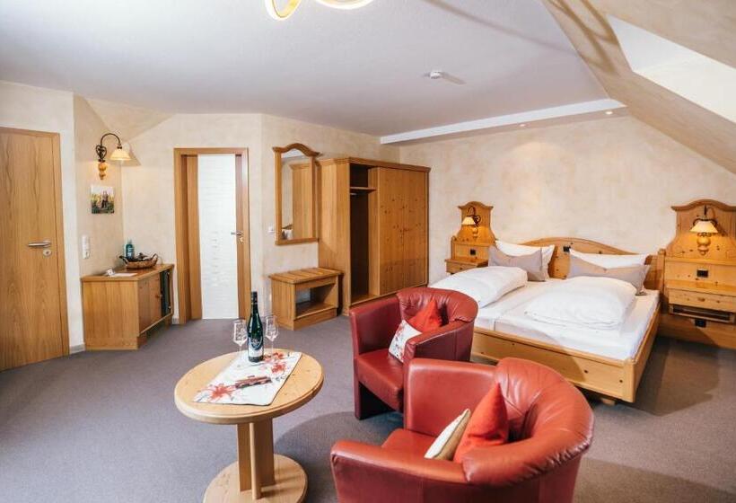 חדר סטנדרט עם מרפסת, Weinhotel Offenstein Erben