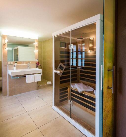 חדר דלוקס עם מרפסת, Weinhotel Offenstein Erben