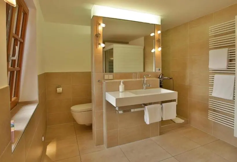 バルコニー付きデラックスルーム, Weinhotel Offenstein Erben