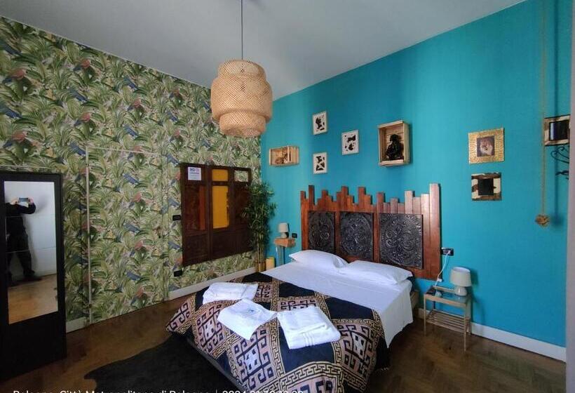 غرفة قياسية حمام مشترك, B&b Villa Rivabella