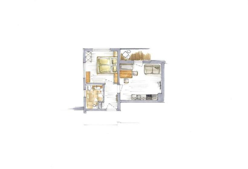 Apartamento 1 Dormitório com Vistas, Dachsteinblick