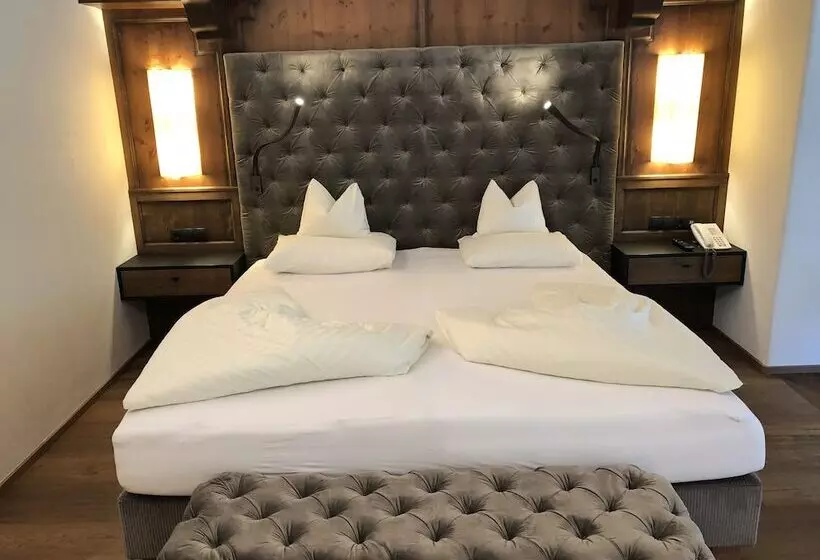 1ベッドルームのデラックスアパートメント, Brugger S Genießerhotel Lanersbacherhof