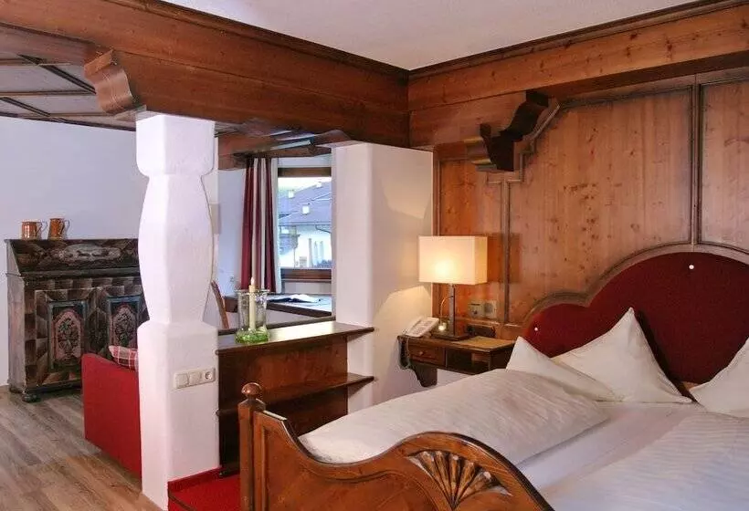 1ベッドルームのデラックスアパートメント, Brugger S Genießerhotel Lanersbacherhof