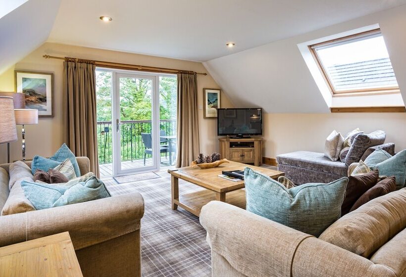 带3个卧室的豪华公寓, Auchrannie Resort