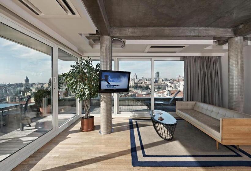 1ベッドルームペントハウスアパート, Witt Istanbul Suites