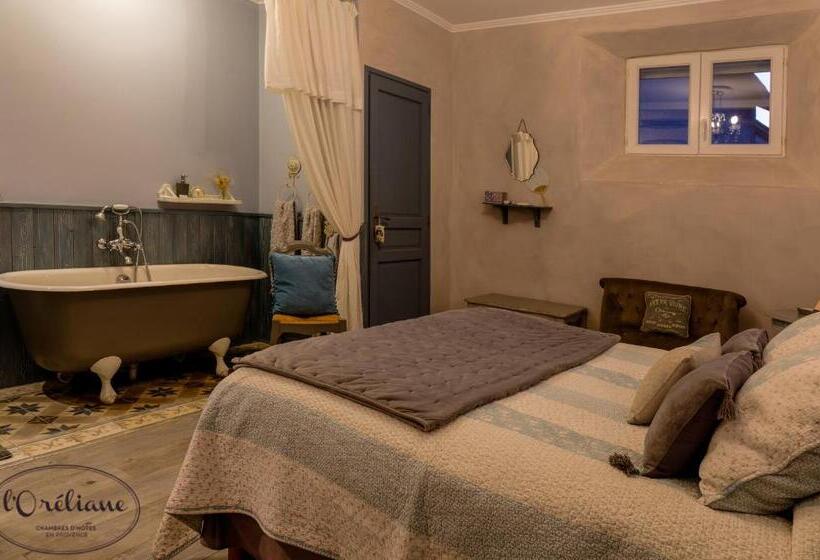 デラックスルーム, Chambres D Hôtes L Oréliane En Provence Spa Bien être