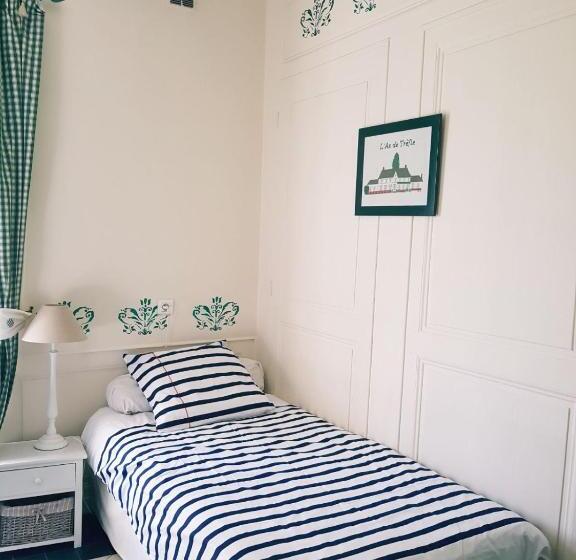 Трехместный Номер Стандарт Вид на Сад, Manoir De L As De Trèfle