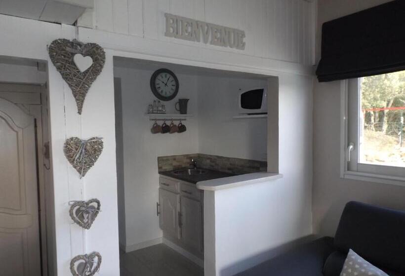 스탠다드 스튜디오 풀장 전망, Gite Les Bois 1