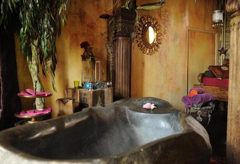 غرفة قياسية مزوَّدة بجاكوزي, B&b Le Manoir D Ange