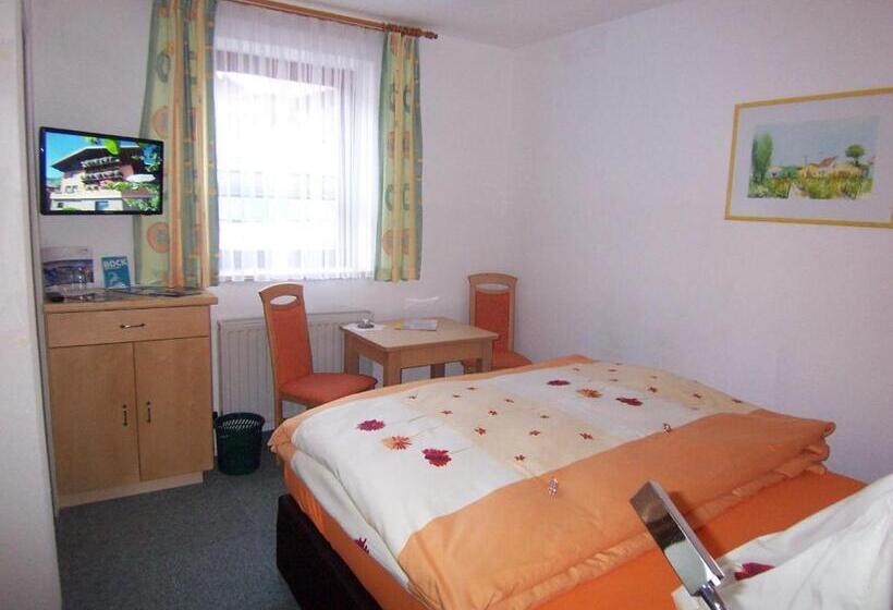 اتاق استاندارد یک تخته با بالکن, Frühstücks  Pension Sonnblickhof