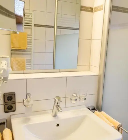 اتاق استاندارد یک تخته با بالکن, Gästehaus Sinz
