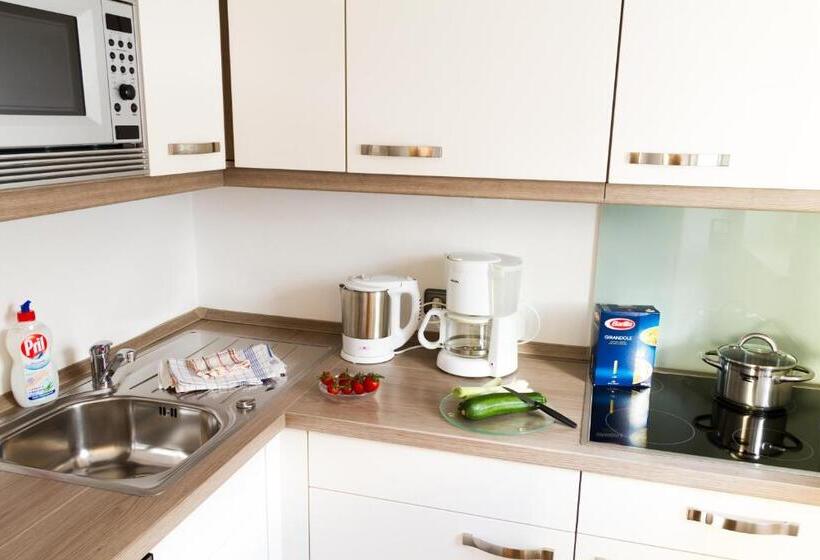 Апартаменты 1 Спальня с Балконом, Gästehaus Sinz