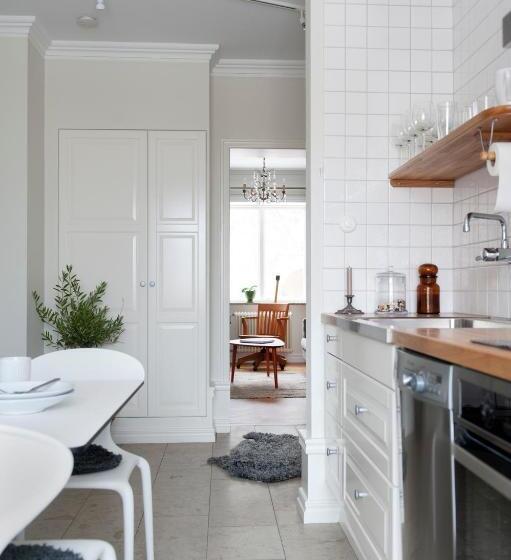 דירת 2 חדרי שינה עם נוף לגינה, Sköna Hönor Apartments