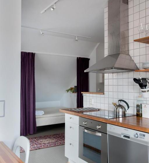 סטודיו סטנדרטי נוף לים, Sköna Hönor Apartments