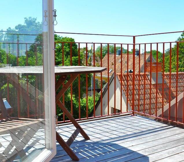 סטודיו סטנדרטי נוף לים, Sköna Hönor Apartments