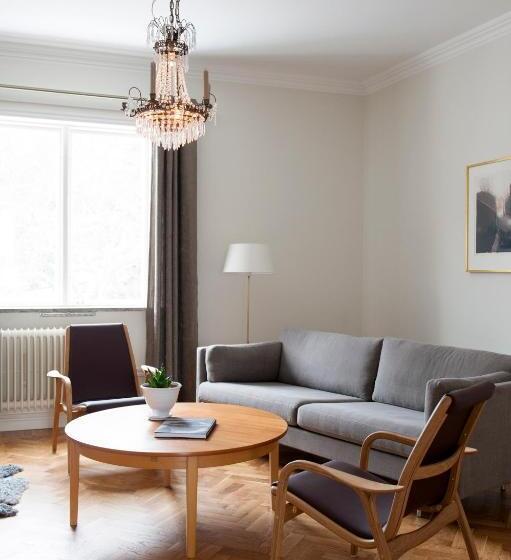 דירת שני חדרים עם מרפת, Sköna Hönor Apartments