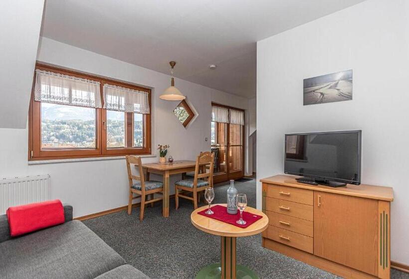 דירה בת חדר שינה 1 עם מרפסת, Seeappartements Bacher