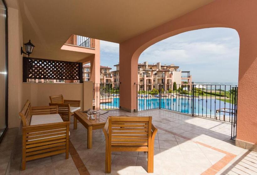 侧面带海景及2个卧室的公寓, Kaliakria Resort