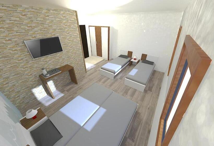 اتاق استاندارد چهار تخته, Apartments And Rooms Max Well