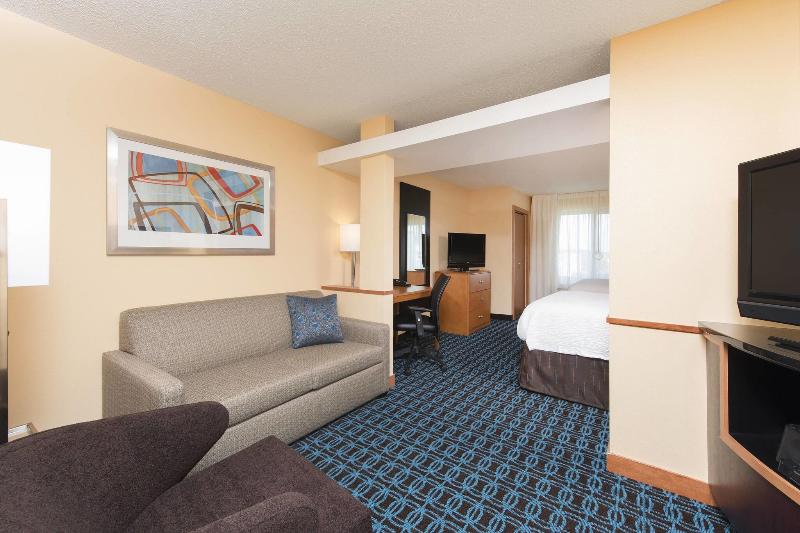 Студио Стандарт Кровать Кинг, Fairfield Inn & Suites By Marriott Omaha Downtown