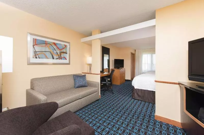 Standard-studio King-vuode, Fairfield Inn & Suites By Marriott Omaha Downtown