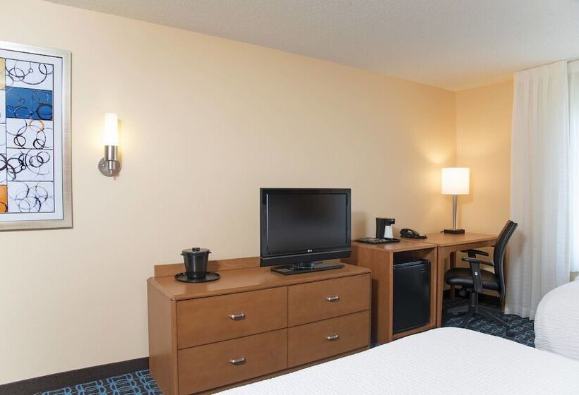 Номер Стандарт 2 Двуспальные Кровати, Fairfield Inn & Suites By Marriott Omaha Downtown