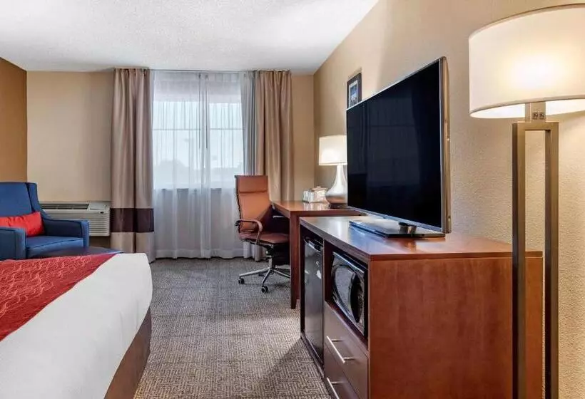 身障者適用キングサイズベッドルーム, Comfort Inn Santa Rosa On Route 66