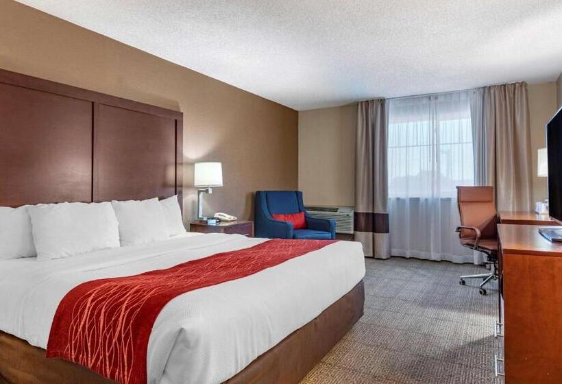 Номер Стандарт Кровать Кинг Адаптированный для Инвалидов, Comfort Inn Santa Rosa On Route 66
