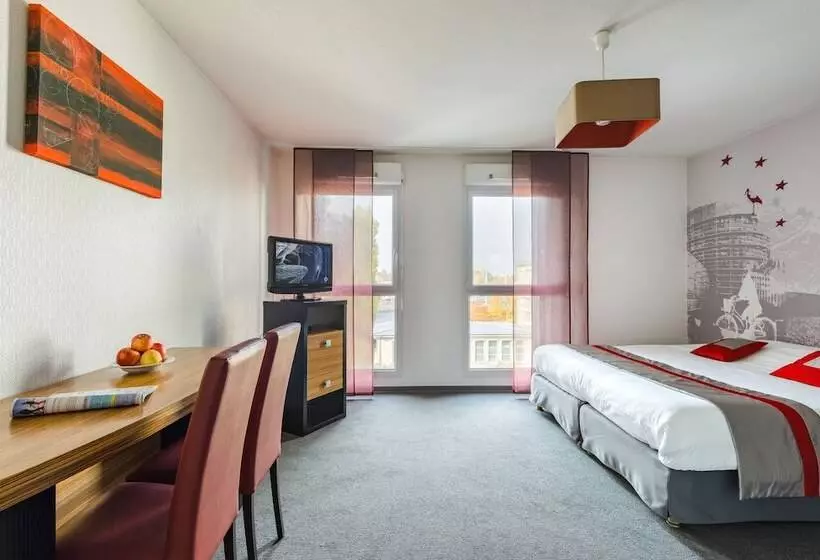 آپارتمان 1 خوابه, Lagrange Apart’hotel Strasbourg Wilson