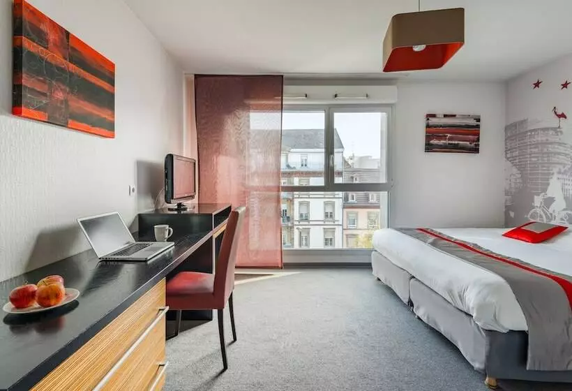 آپارتمان 1 خوابه, Lagrange Apart’hotel Strasbourg Wilson