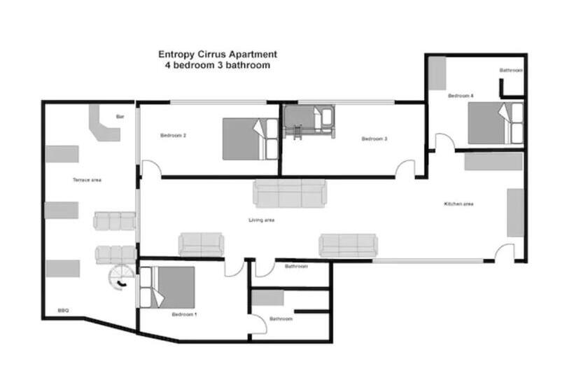 스탠다드 스튜디오 (테라스구비), Entropy Apartment