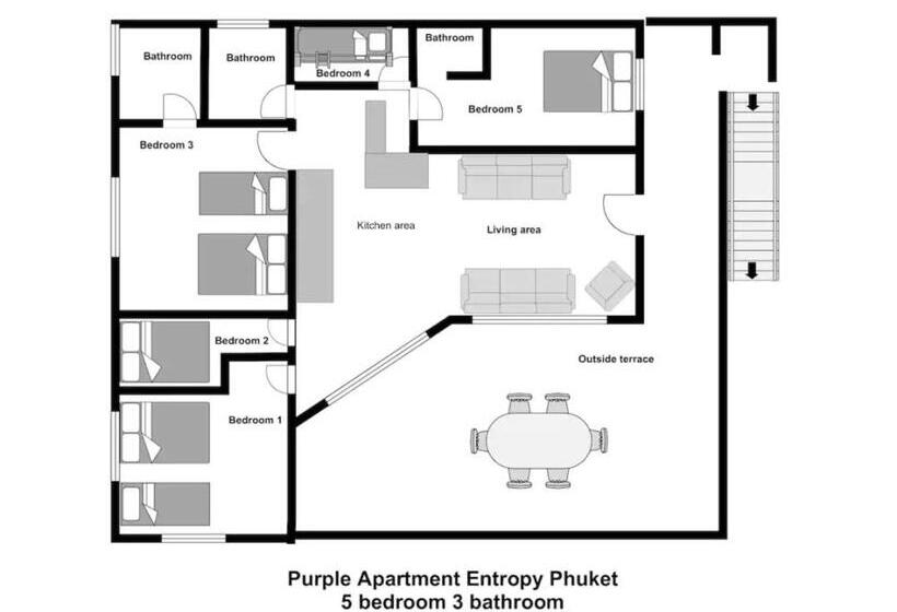 테라스 스위트, Entropy Apartment
