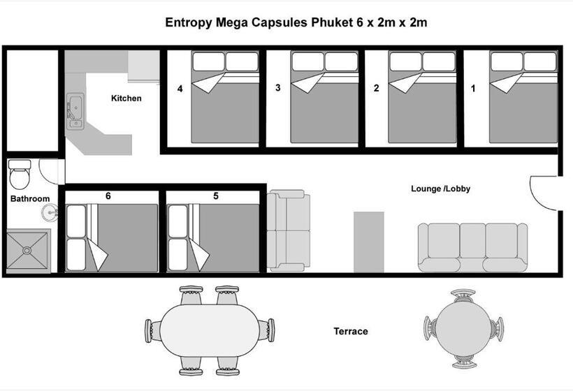이코노미 룸, Entropy Apartment