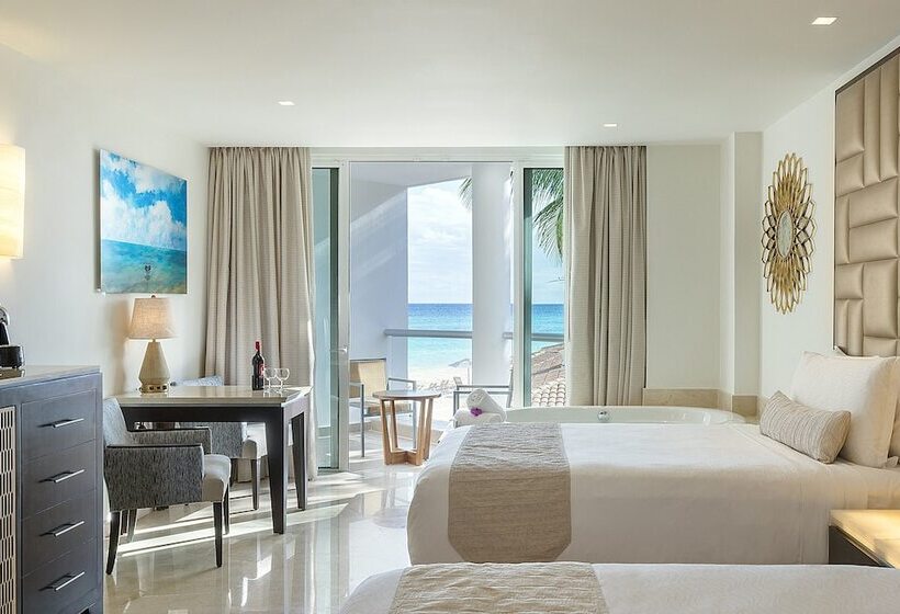 수피리어 룸 측면 바다 전망, Playacar Palace All Inclusive