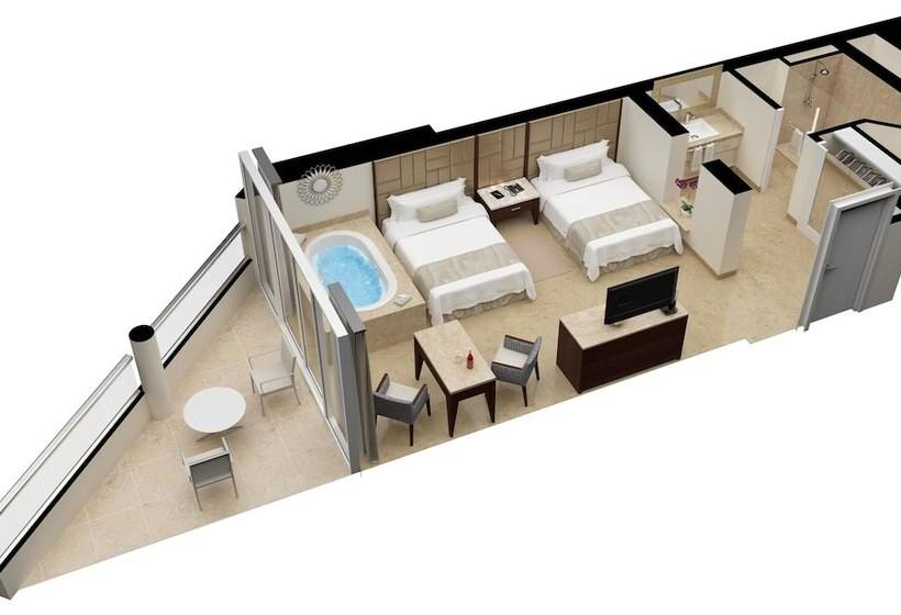 Номер Superior Вид на Море, Playacar Palace  All Inclusive