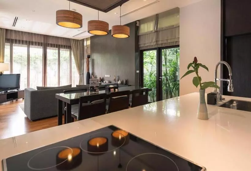 スリーベッドルーム　ヴィラ, The Sea Koh Samui Resort And Residences By Tolani   Sha Extra Plus
