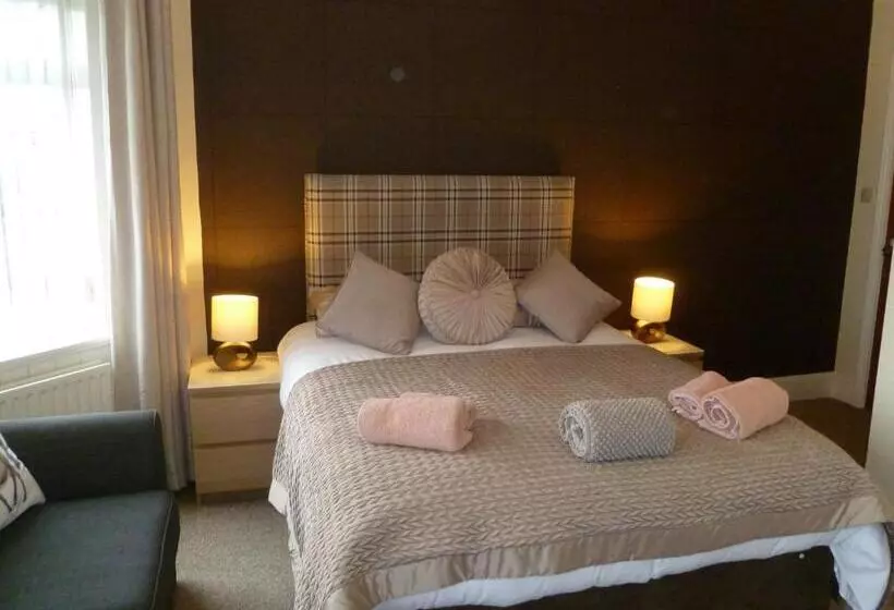 キングサイズベッドのスタンダードルーム, Greenlaw Guest House