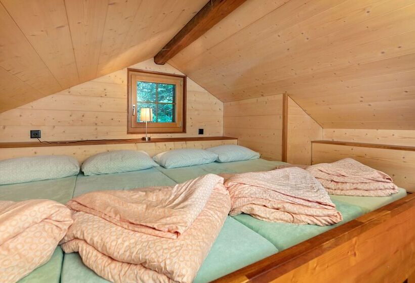 스탠다드 4인용 룸 공용 욕실, Grindelwald Youth Hostel