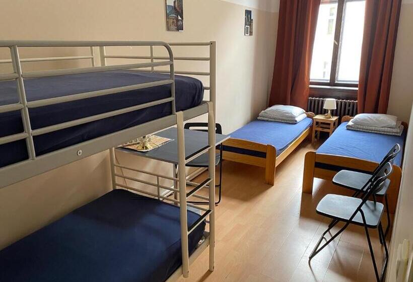 اتاق استاندارد چهارنفره با سرویس بهداشتی مشترک, Hostel Emma