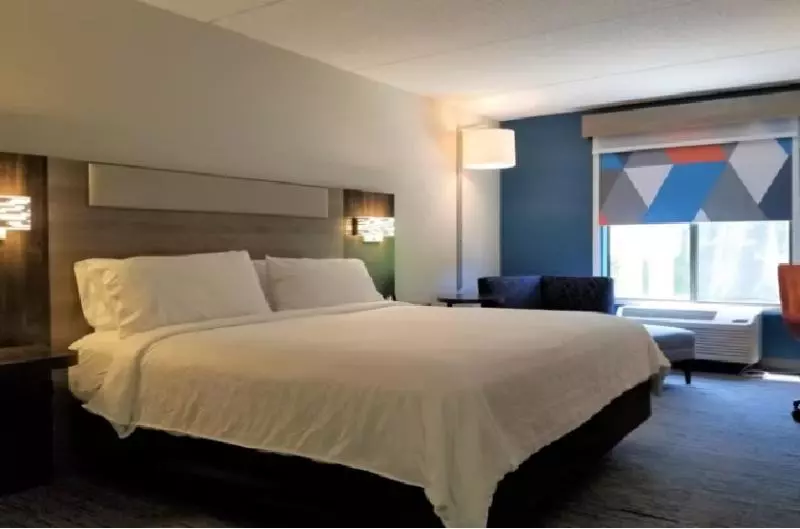 身障者適用キングサイズベッドルーム, Holiday Inn Express Apex   Raleigh, An Ihg