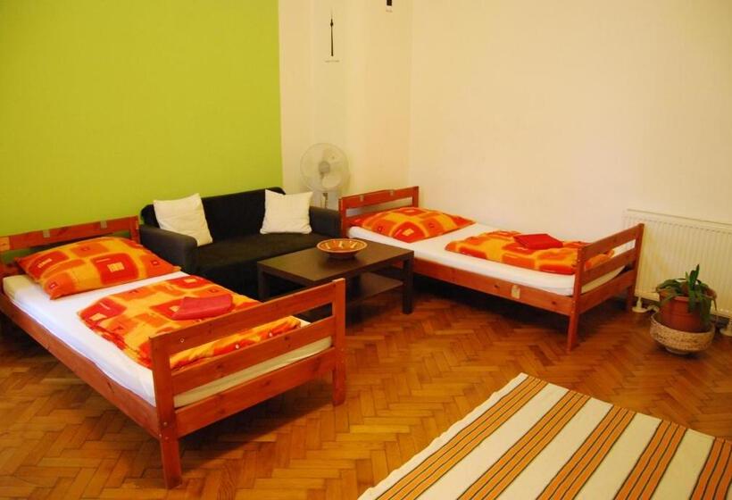 اتاق استاندارد چهارنفره با سرویس بهداشتی مشترک, Boomerang Hostel