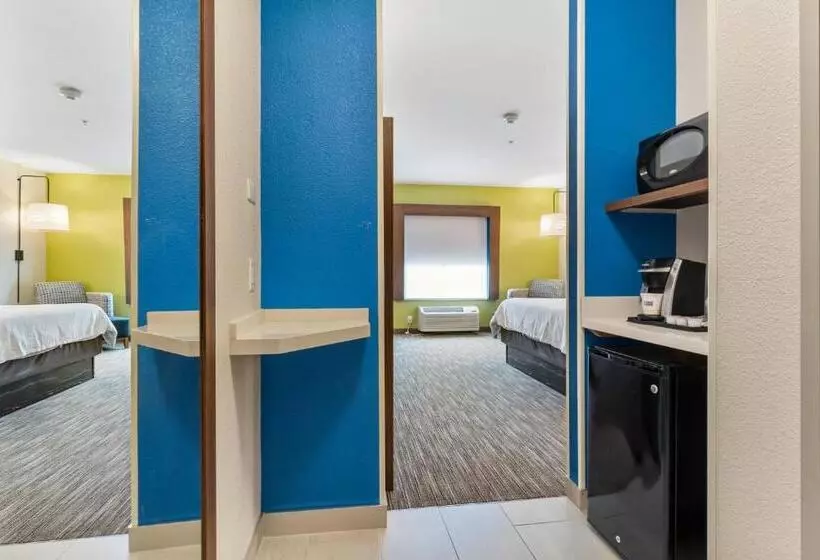 キングサイズベッドのデラックスルーム, Holiday Inn Express Suites Van Buren Ft Smith Area, An Ihg