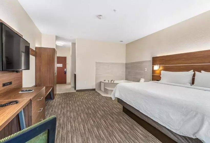 キングサイズベッドのデラックスルーム, Holiday Inn Express Suites Van Buren Ft Smith Area, An Ihg