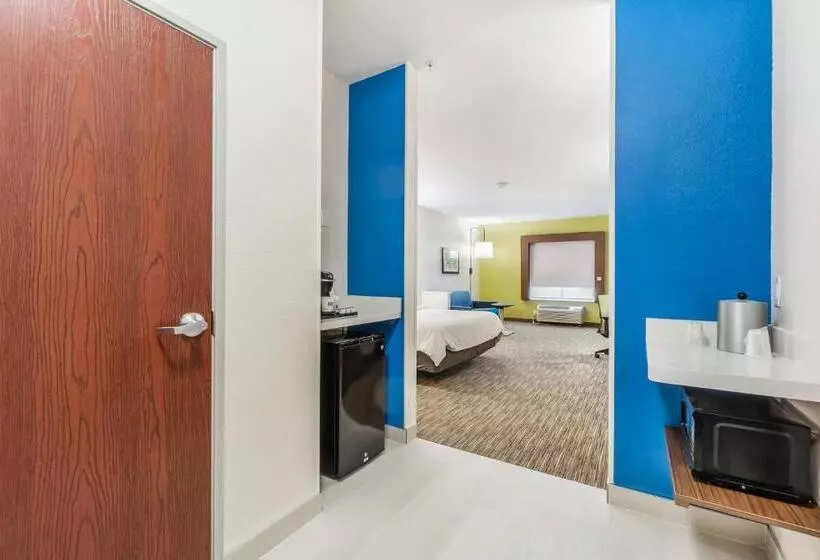 身障者適用キングサイズベッドルーム, Holiday Inn Express Suites Van Buren Ft Smith Area, An Ihg