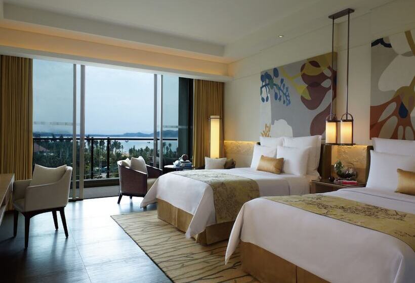 اتاق لوکس با چشمانداز دریا, Renaissance Sanya Haitang Bay Resort